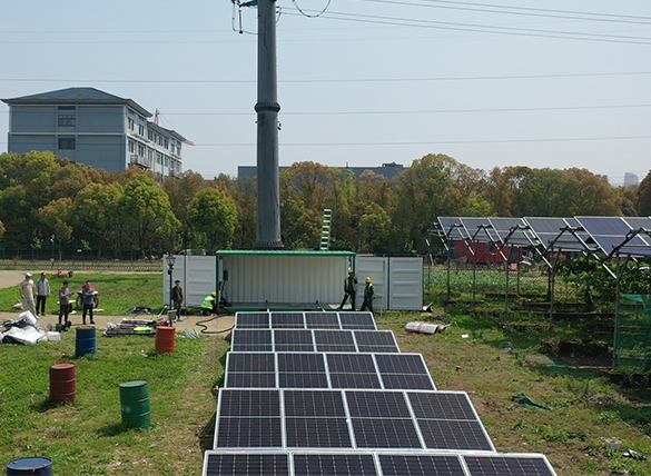 “集装箱储能+集装箱光伏”  一时电力解决规划